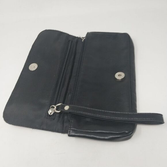 LULU BLACK WRISTLET WITH FAUX CRYSTALS. - Picture 2 of 11